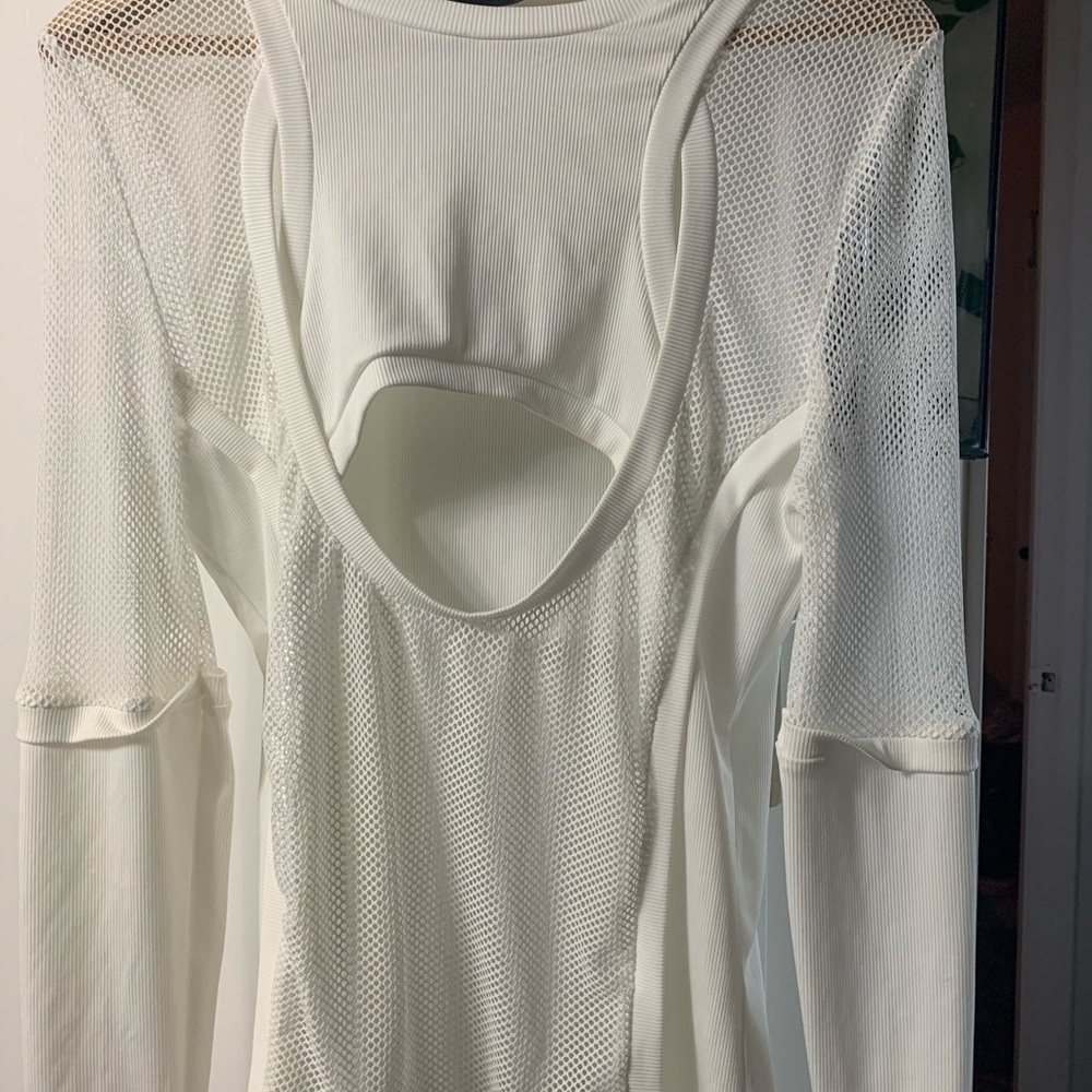 Sexy White Mesh Men's Shirt